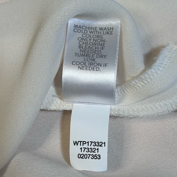 J. Jill Sheer Cream Blouse - Picture 10 of 10